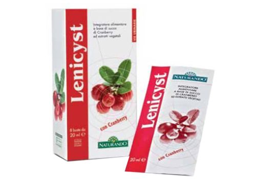Lenicyst integratore per il benessere delle vie urinarie soluzione orale 8 bustine 20ml