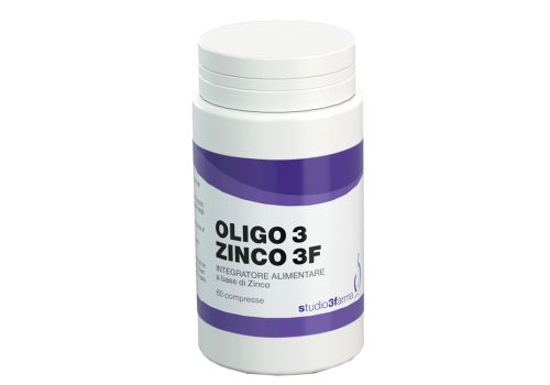 Oligo 3 Zinco 3F integratore a base di zinco 60 compresse