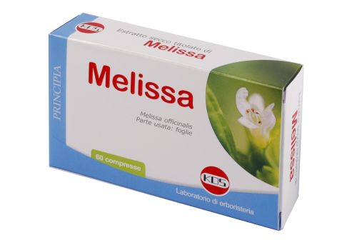 Melissa estratto secco integratore per la motilità gastrointestinale e il tono dell'umore 60 compresse