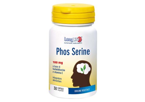 LONGLIFE PHOS SERINE 30CPS