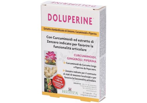 Holistica Doluperine integratore per la funzionalità articolare 32 capsule