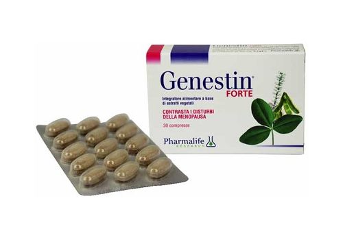 Genestin Forte integratore contrasta i disturbi della menopausa 30 compresse