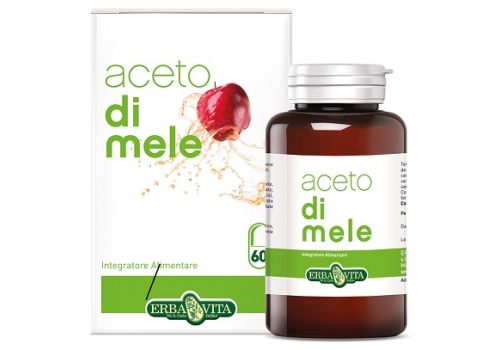 Aceto Di Mele integratore per colesterolo disturbi epatici e apparato digerente 60 capsule
