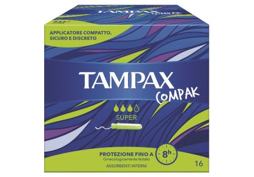 TAMPAX COMPAK SUPER 16PZ