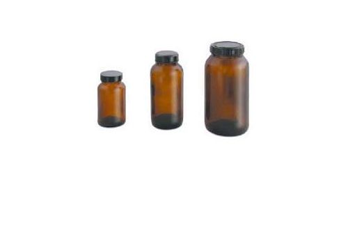 Safety flacone con tappo a vite blu contenitore per soluzioni e sciroppi 250ml