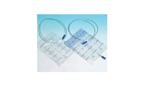 Sacca raccolta urina 2 litri con scarico e valvola antiriflusso tubo 130cm 30 pezzi