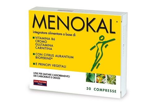 Menokal integratore per il controllo del peso 30 compresse