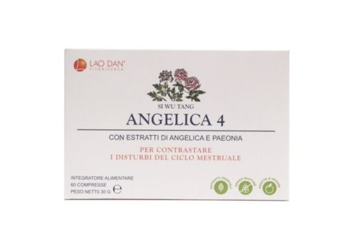 Angelica 4 integratore per contrastare i disturbi del ciclo mestruale 60 compresse