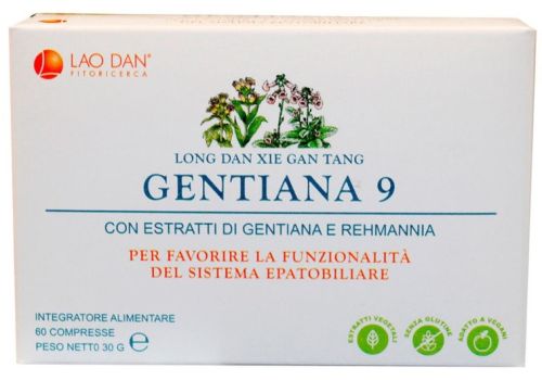 Gentiana 9 integratore per la funzionalità epato-biliare 60 capsule