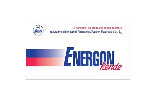 Energon Rende integratore energizzante 10 flaconcini 10ml