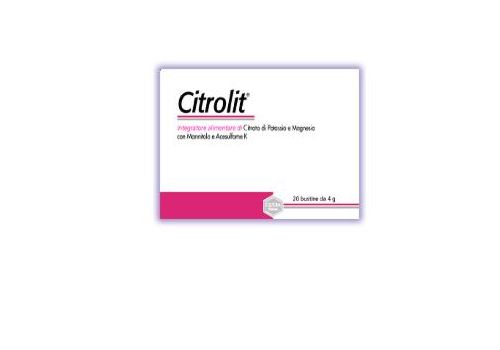 Citrolit integratore per l'apparato urinario 20 bustine