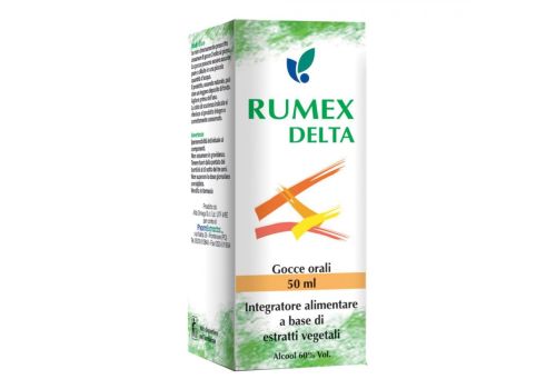 Rumex Delta integratore per l'apparato respiratorio gocce orali 50ml