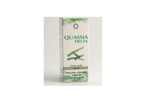 Quassia Delta integratore per il benessere intestinale soluzione idroalcolica 50ml