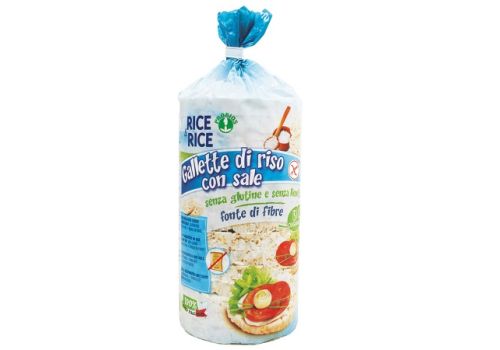 Probios Rice & Rice gallette di riso con sale senza glutine 100 grammi