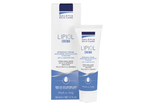 Lipiol crema emolliente e idratante per pell secca e sensibile 50ml
