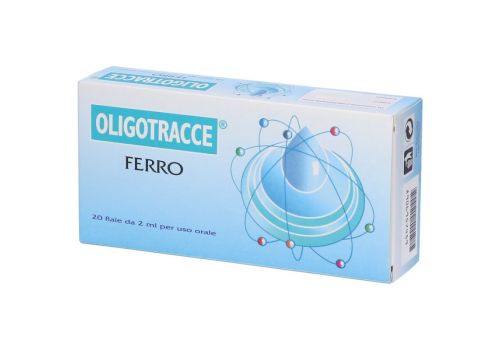 Oligotracce Ferro 20 fiale per uso orale da 2ml