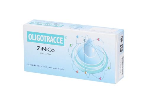 Oligotracce ZiNiCo Zinco e Lattuga 20 fiale per uso orale da 2ml