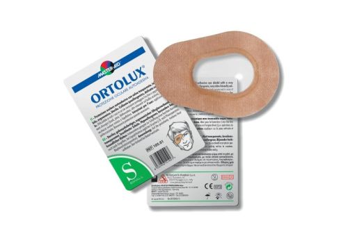 Ortolux cerotto sper occhio trasparenbte con valva misura s