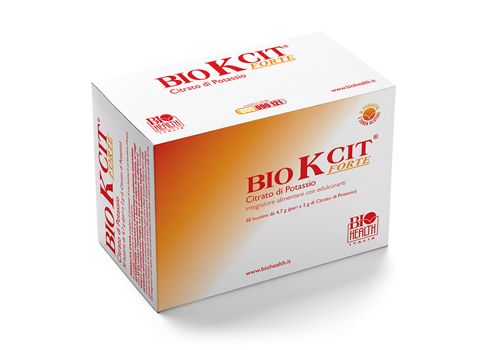 Bio Kcit Forte integratore ad azione reidratante e per il benessere muscolare 30 bustine