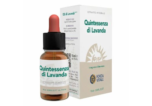 Ecosol Quintessenza lavanda integratore per il rilassamento gocce orali 10ml