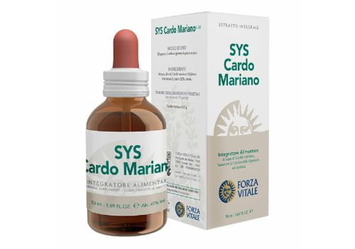 SYS Cardo Mariano integratore per il fegato gocce orali 50ml