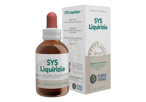 SYS Liquirizia integratore antiossidante gocce orali 50ml