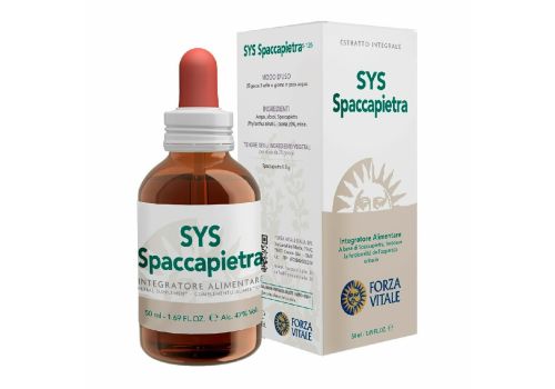 SYS Spaccapietra integratore per il benessere delle vie urinarie gocce orali 50ml