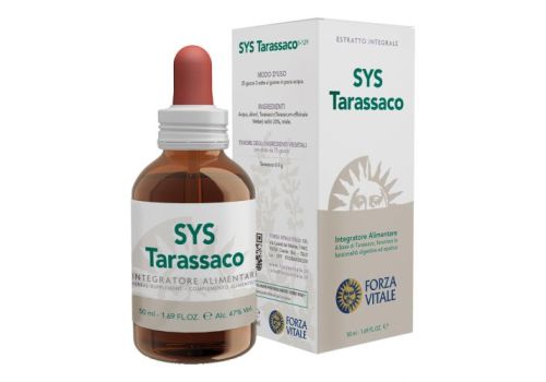 SYS tarassaco integratore depurativo gocce orali 50ml
