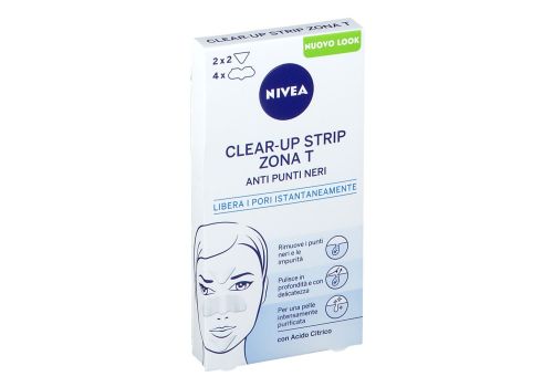 NIVEA CLEAR-UP STRIP ZONA T 6PZ