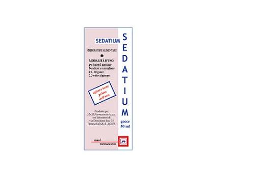 Sedatium integratore per il riposo notturno gocce orali 50ml
