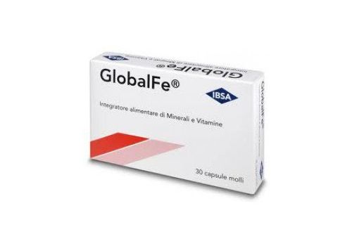 GlobalFe integratore di ferro con altri minerali e vitamine 30 capsule molli