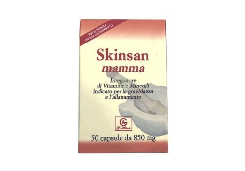 Skinsan Mamma integratore di vitamine e minerali per gravidanza e allattamento 50 capsule