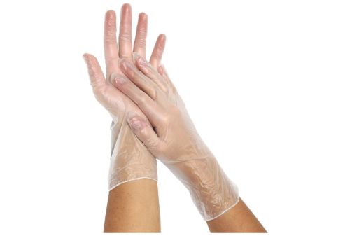 Guanto esplorativo in vinile senza polvere taglia m 100 pezzi