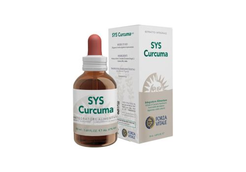 SYS Curcuma integratore per il sistema digerente gocce orali 50ml