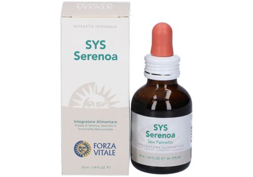 SYS Serenoa integratore per la prostata gocce orali 50ml