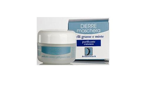 Dierre Maschera trattamento viso purificante per pelle grassa e mista 50ml