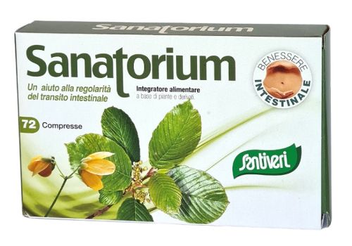 Sanatorium integratore per la regolarità del transito intestinale 72 compresse