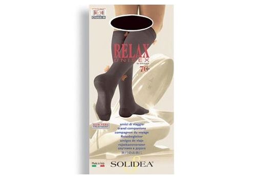 Solidea Relax 70 denari 12-15 mmhg gambaletti preventivi unisex colore camel taglia 2-m