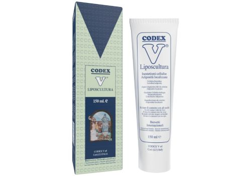 Codex V Liposcultura crema anticellulite effetto lifting 150ml