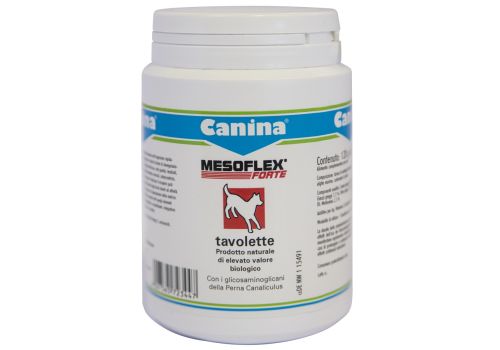 Mesoflex Forte mangime complementare per la funzione articolare del cane 120 tavolette