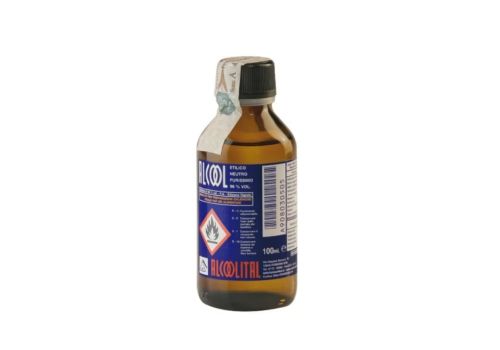 Alcool Etilico puro 96% 100ml