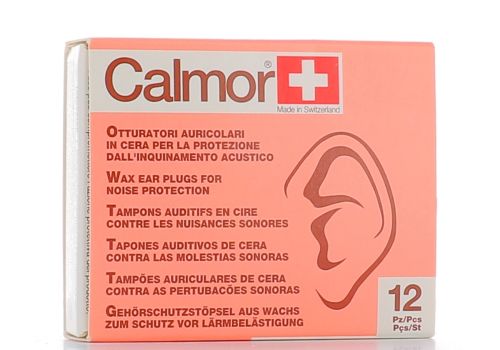 CALMOR TAPPO AURICOLARE IN CERA 12 PEZZI