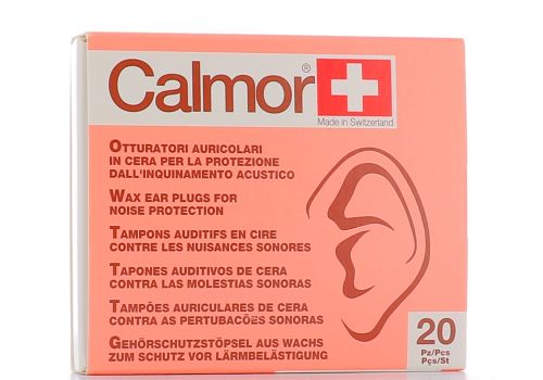 CALMOR TAPPO AURICOLARE IN CERA 20 PEZZI