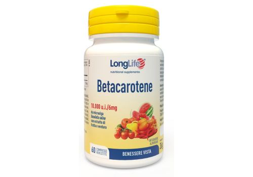 Betacarotene integratore per la vista e per la pelle 60 compresse