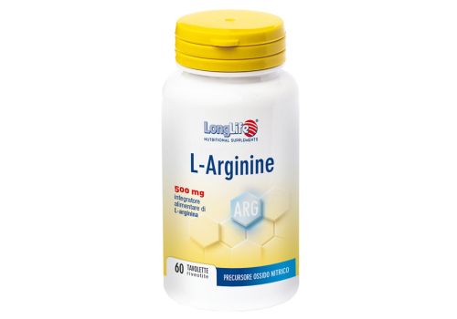 L-Arginine integratore per il benessere muscolare 60 tavolette