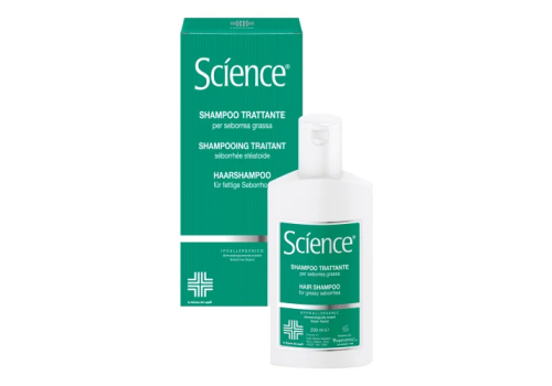 Science shampoo trattante per seborrea grassa 200ml