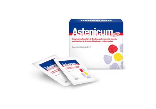 Astenicum integratore per l'attività sportiva 14 bustine