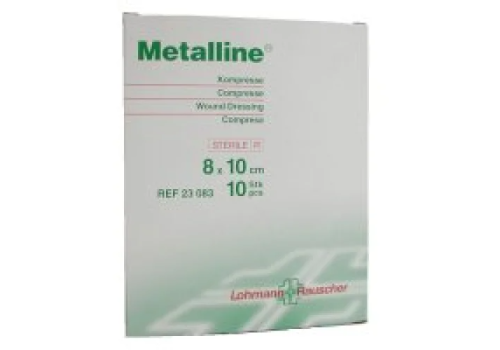 Metalline medicazione in tnt alluminizzato 8 x 10cm 10 pezzi