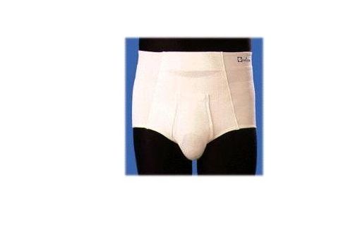 Orione slip per ernia alto con apertura frontale colore bianco taglia 6