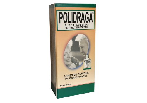 Polidraga super adesivo per protesi dentali polvere grande